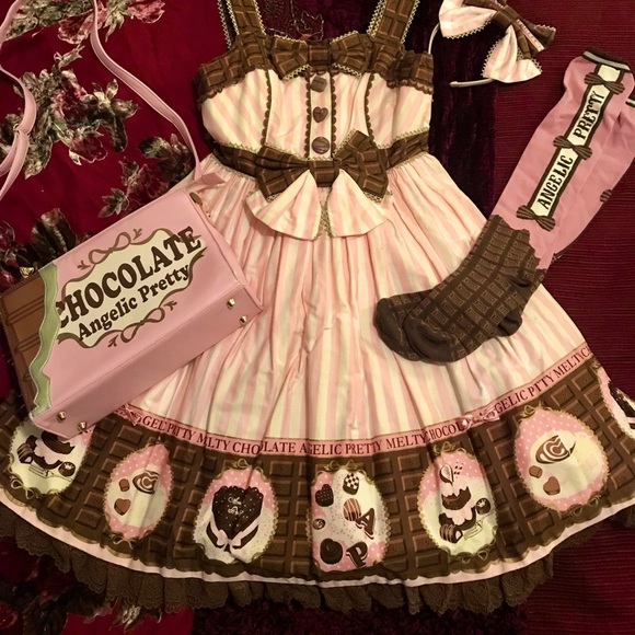 Angelic Pretty Dresses & Skirts - AUTHENTIC Angelic Pretty *Melty Chocolate*